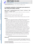 Cover page: A comparative examination of odontogenic gene expression in both toothed and toothless amniotes