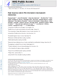 Cover page: High response rate to PD-1 blockade in desmoplastic melanomas