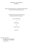 Cover page: Sherpa Intercultural Experiences in Himalayan Mountaineering: A Pragmatic Phenomenological Perspective