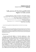 Cover page: Sulla presenza di <i>Vaccinium gaultherioides</i> Bigelow in Italia centrale