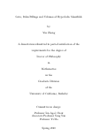 Cover page: Guts, Dehn Fillings and Volumes of Hyperbolic Manifolds