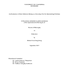 Cover page: An Evaluation of Direct Behavior Rating as a Screening Tool for Internalizing Problems