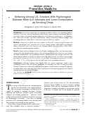 Cover page: E-cigarettes Associated With Depressed Smoking Cessation: A Cross-sectional Study of 28 European Union Countries