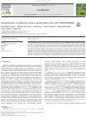 Cover page: Interpretation of production tests in geothermal wells with T2Well-EWASG