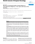 Cover page: Mesenteric rheumatoid nodules masquerading as an intra-abdominal malignancy: a case report and review of the literature