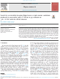 Cover page: Search for an invisibly decaying Higgs boson or dark matter candidates produced in association with a Z boson in pp collisions at s = 13 &nbsp; TeV with the ATLAS detector