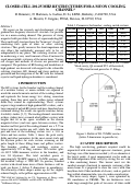 Cover page: Closed-cell 201.25 MHz RF structures for a muon cooling channel