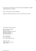 Cover page: Acculturation and smoking patterns among Hispanics - A review