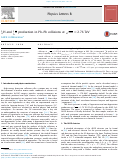 Cover page: HΛ3 and H‾Λ¯3 production in Pb–Pb collisions at sNN=2.76&nbsp;TeV