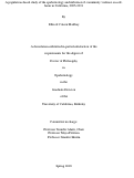 Cover page: A population-based study of the epidemiology and influence of community violence on self-harm in California, 2005-2013