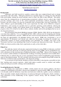 Cover page: Tutorial on using the Psychology Experiment Building Language (PEBL) in the laboratory, the field, and the classroom