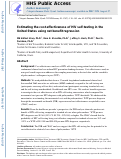 Cover page: Estimating the Cost-Effectiveness of HIV Self-Testing in the United States Using Net Benefit Regression.