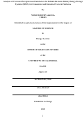 Cover page: Analysis of Customer Perception and Satisfaction for Behind-the-meter Battery Energy Storage Systems (BESS) for Commercial and Industrial Users in California