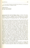 Cover page: Mythological Tales And The Allegany Seneca: A Study of the Socio-Religious Context of Traditional Oral Phenomena in an Iroquois Community. By Thomas McElwain.