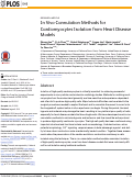 Cover page: In Vivo Cannulation Methods for Cardiomyocytes Isolation from Heart Disease Models