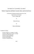 Cover page: Political Competition and Malaria Control in Mexico and the United States