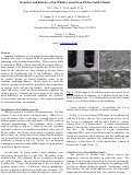 Cover page: Structure and kinetics of Sn whisker growth on Pb-free solder 
finish