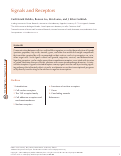 Cover page: Signals and Receptors.