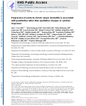 Cover page: Progression of acute-to-chronic atopic dermatitis is associated with quantitative rather than qualitative changes in cytokine responses