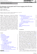 Cover page: Performance of top-quark and W-boson tagging with ATLAS in Run 2 of the LHC