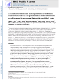 Cover page: Assessment of blood–brain barrier penetration of miltefosine used to treat a fatal case of granulomatous amebic encephalitis possibly caused by an unusual Balamuthia mandrillaris strain