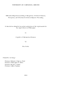 Cover page: Diﬀerential Equations Modeling of Integration of Ordered Memory, Perception, and Attention Activities in Episode Processing