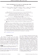 Cover page: Lattice determination of I=0 and 2 ππ scattering phase shifts with a physical pion mass