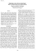 Cover page: Simulating a route with your index finger: Effect of mental rehearsal on spatial memory