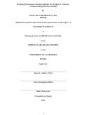 Cover page: Preparing Prelicensure Nursing Students for Workplace Violence: A Limit Setting Education Module