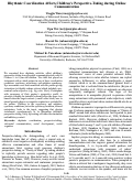 Cover page: Rhythmic Coordination Affects Children’s Perspective-Taking during Online Communication