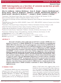 Cover page: GBM heterogeneity as a function of variable epidermal growth factor receptor variant III activity