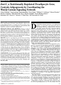 Cover page: Dact1, a Nutritionally Regulated Preadipocyte Gene, Controls Adipogenesis by Coordinating the Wnt/β-Catenin Signaling Network