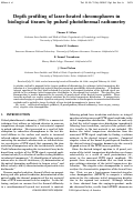 Cover page: Depth profiling of laser-heated chromophores in biological tissues by pulsed photothermal radiometry.