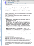 Cover page: Adolescence Is a Sensitive Period for Housing Mobility to Influence Risky Behaviors: An Experimental Design