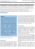 Cover page: Drug-induced subacute cutaneous lupus erythematous from cenobamate: case presentation and review of the literature