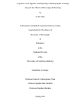 Cover page: Cognitive and Linguistic Underpinnings of Orthographic Learning: Beyond the Effects of Phonological Decoding