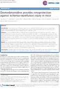 Cover page: Dexmedetomidine provides renoprotection against ischemia-reperfusion injury in mice