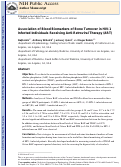 Cover page: Association of Blood Biomarkers of Bone Turnover in HIV-1 Infected Individuals Receiving Anti-Retroviral Therapy (ART)