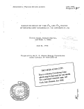 Cover page: RADIATIVE DECAY OF THE 2 S, AND 23P2 STATES OF HELIUM-LIKE VANADIUM (Z = 23) AND IRON (Z = 26)