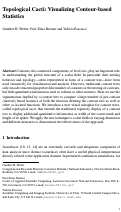 Cover page: Topological Cacti: Visualizing Contour-based Statistics