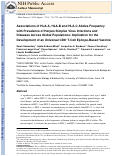 Cover page: Associations of HLA-A, HLA-B and HLA-C alleles frequency with prevalence of herpes simplex virus infections and diseases across global populations: Implication for the development of an universal CD8+ T-cell epitope-based vaccine