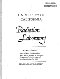 Cover page: A RADIOCHEMICAL STUDY OF NEUTRON DEFICIENT CHAINS IN THE NOBLE METAL REGION