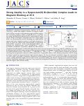 Cover page: Strong Axiality in a Dysprosium(III) Bis(borolide) Complex Leads to Magnetic Blocking at 65 K