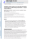 Cover page: Quantifying Caregiver Change Across Early Autism Interventions Using the Measure of NDBI Strategy Implementation: Caregiver Change (MONSI-CC)