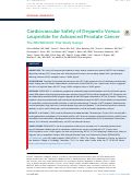 Cover page: Cardiovascular Safety of Degarelix Versus Leuprolide for Advanced Prostate Cancer: The PRONOUNCE Trial Study Design.