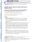 Cover page: Symptom clusters in patients receiving chemotherapy: A systematic review