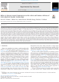 Cover page: Effect of chronic topical latanoprost on the sclera and lamina cribrosa of form-deprived myopic Guinea pigs