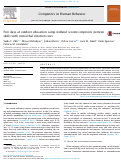 Cover page: Five days at outdoor education camp without screens improves preteen skills with nonverbal emotion cues