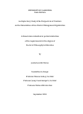 Cover page: An Exploratory Study of the Perspectives of Teachers on the Unionization of One Charter Management Organization