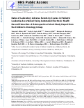 Cover page: Rates of laboratory adverse events by course in paediatric leukaemia ascertained with automated electronic health record extraction: a retrospective cohort study from the Childrens Oncology Group.